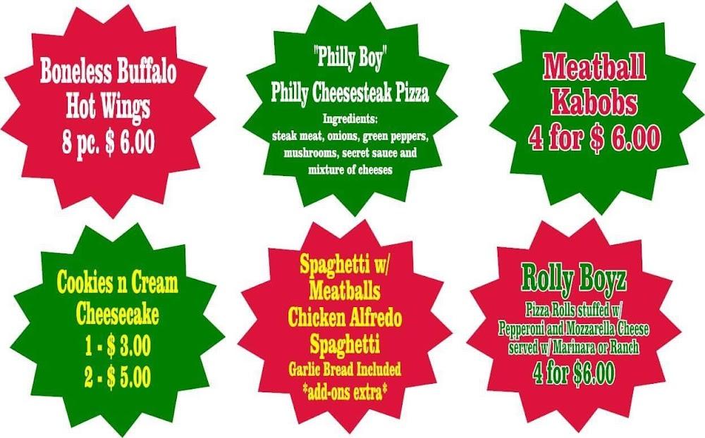 Pizza Boy (Liberty City) Menu image 2